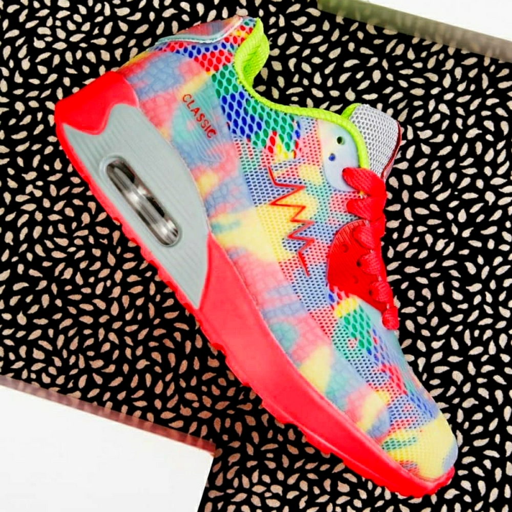 Multicolor Chunky Sneakers